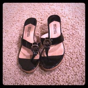 Black Michael Kors Sandals